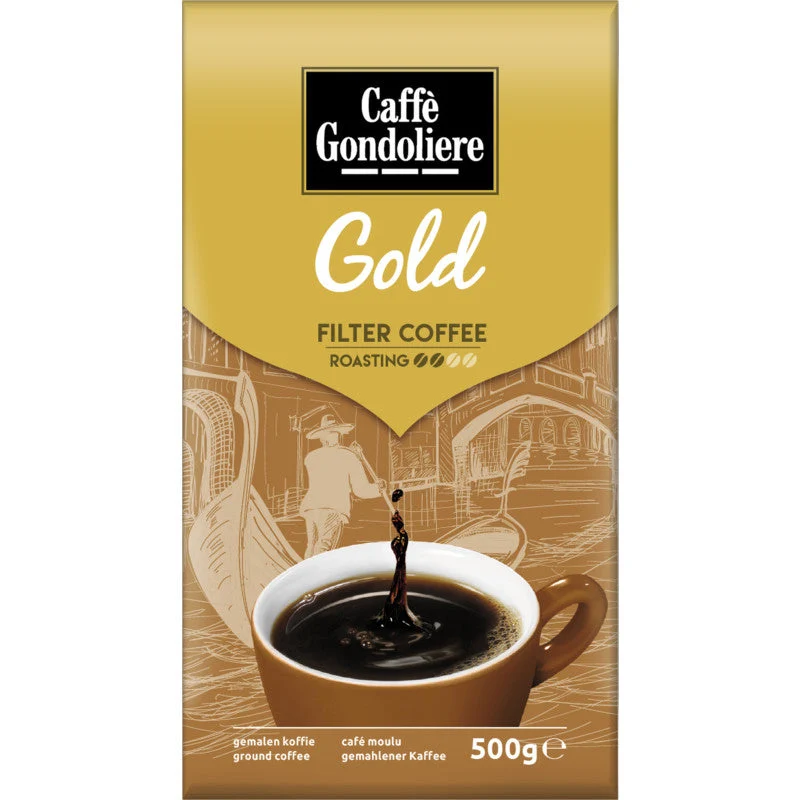 Caffe Gondoliere Gold Ground Coffee