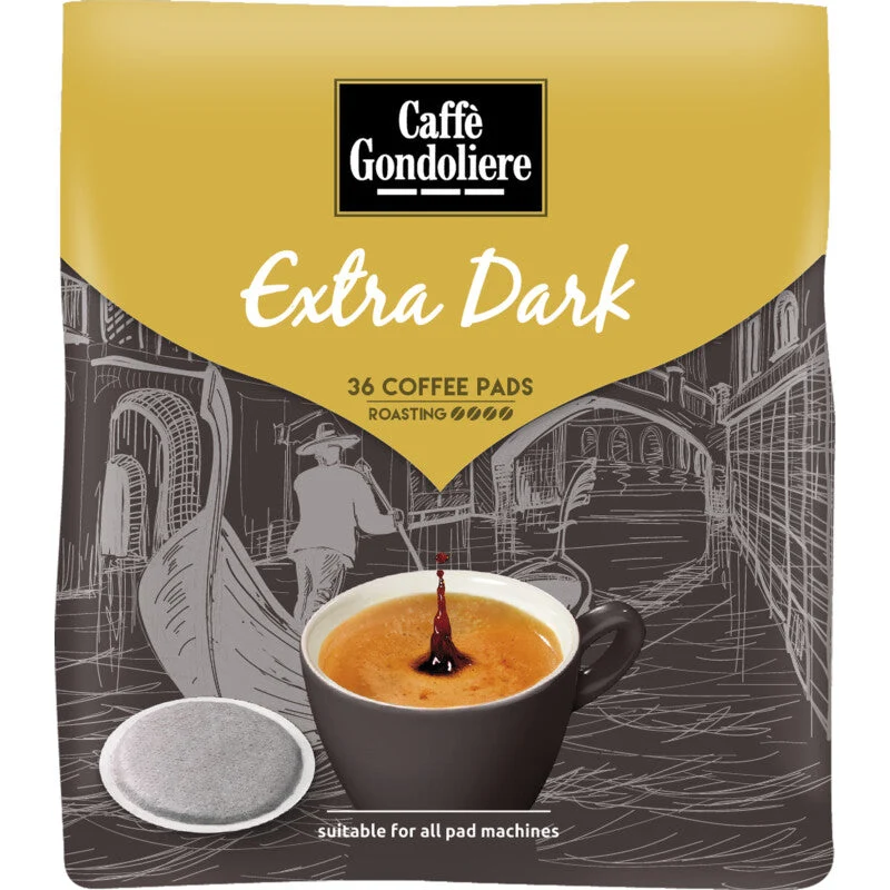 Caffe Gondoliere Extra Dark Roast Pads