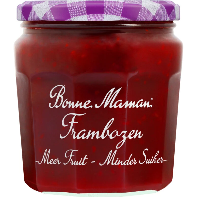 Bonne Maman More Fruit Less Sugar Raspberry Jam