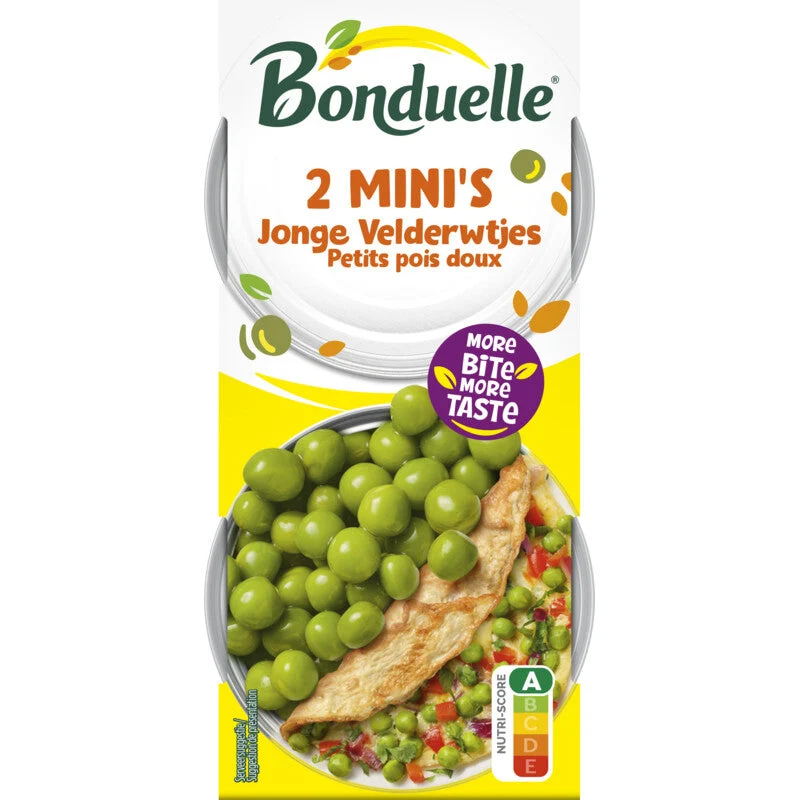 Bonduelle Young Field Peas 2 Mini's
