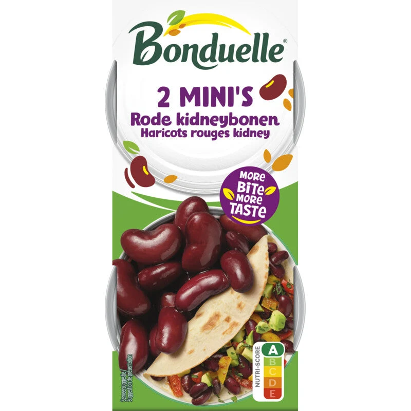 Bonduelle Red Kidney Beans 2 Mini's