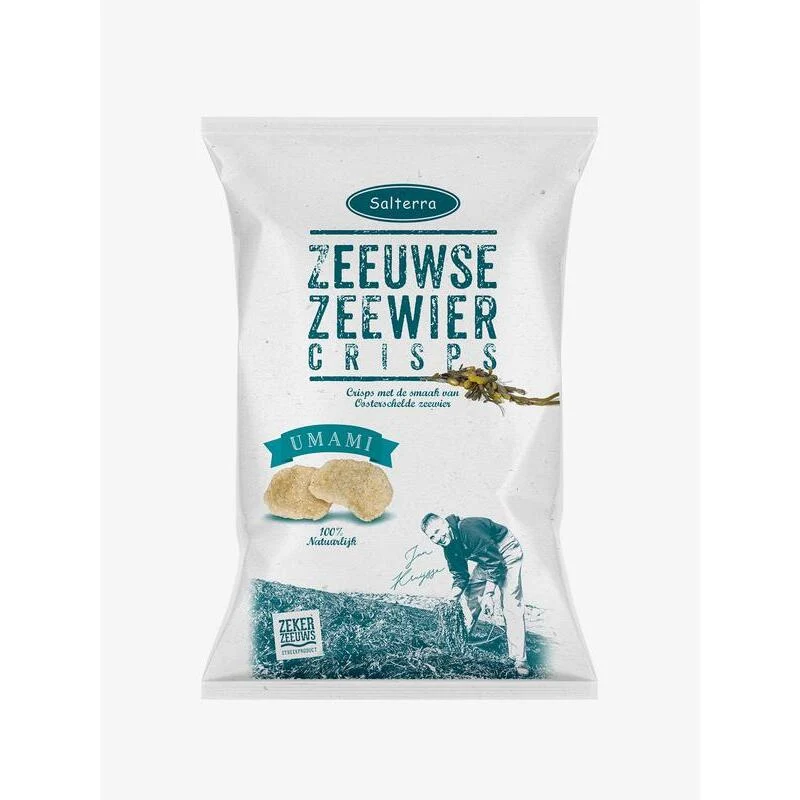 Salterra Zeeuwse zeewier crisps 60g