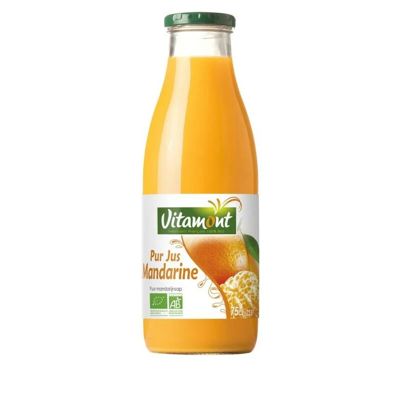 Vitamont Puur mandarijnensap bio 750ml