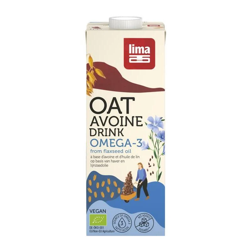 Lima Oat omega 3 bio 1000ml