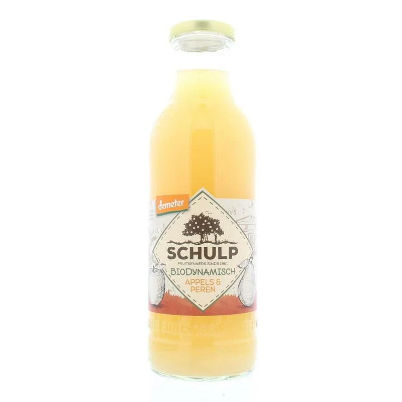 Schulp Appel & perensap biologisch demeter 750ml