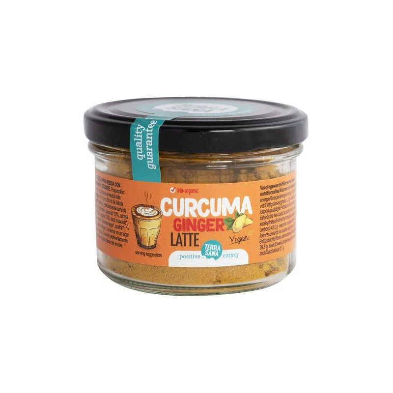 Terrasana Latte curcuma ginger bio 70g