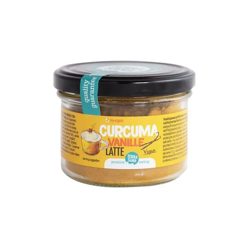 Terrasana Latte curcuma vanilla bio 70g