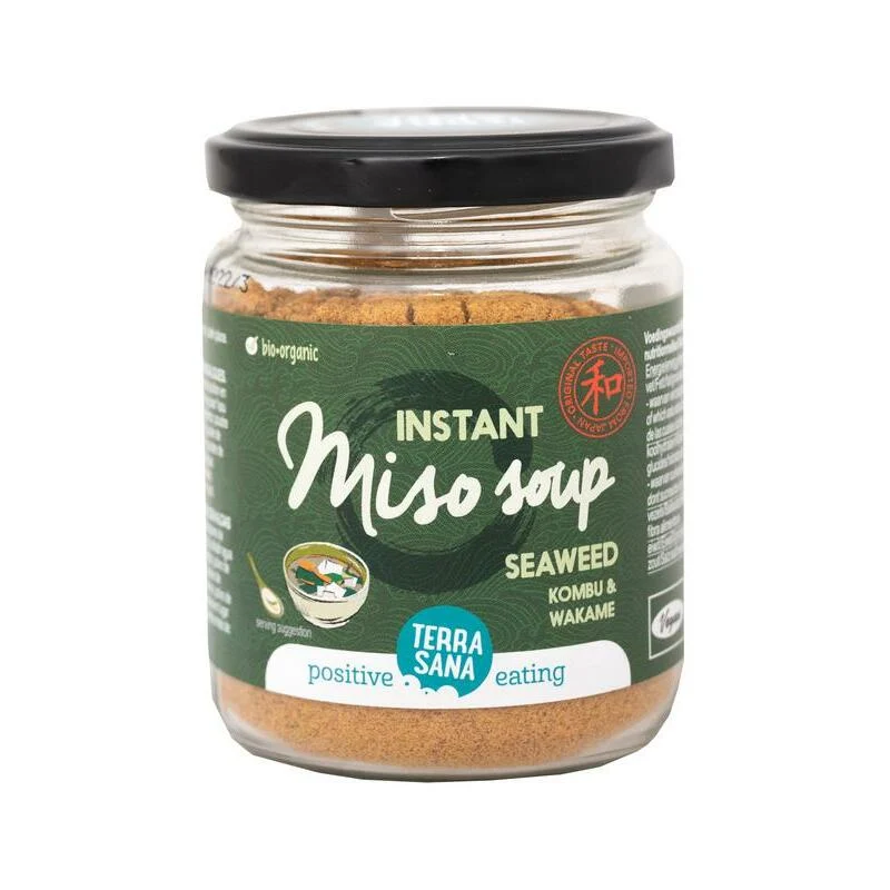 Terrasana Instant miso soep poeder bio 130g