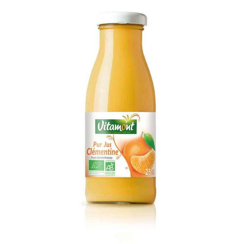 Vitamont Puur mandarijnensap mini bio 250ml
