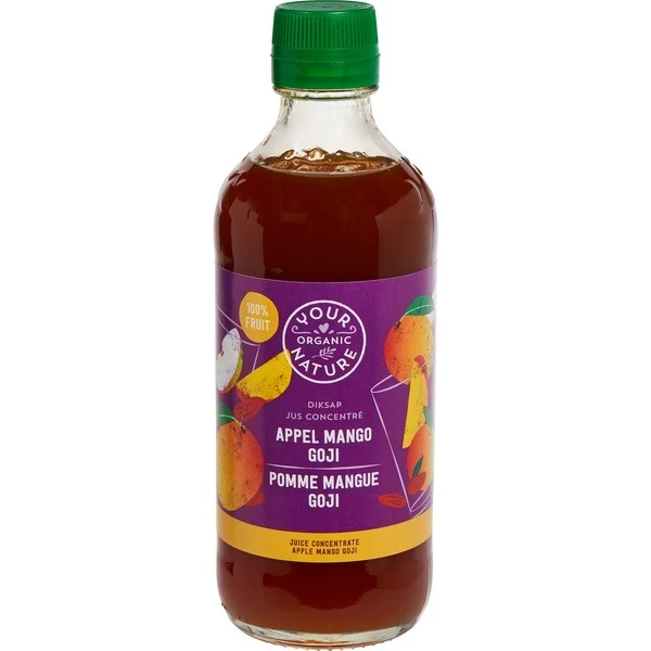 Your Organic Nat Diksap appel mango goji bio 400ml