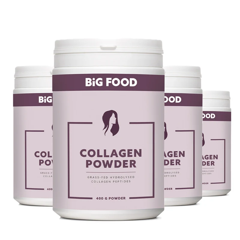Rundercollageen Poeder Grass-Fed – 4×400 g – 3+1 Gratis