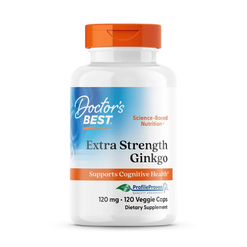 Extra Strength Ginkgo – 120 vegetarische capsules