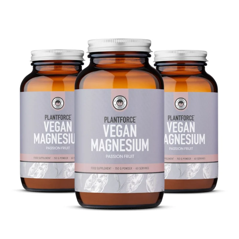 Vegan Ionisch Magnesium Passion Fruit – 3x150g – Aanbieding