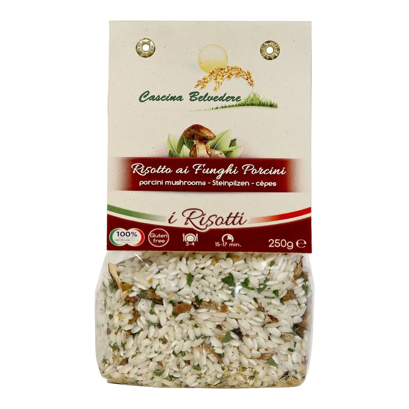 Cascina Belvedere Risotto Funghi Porcini
