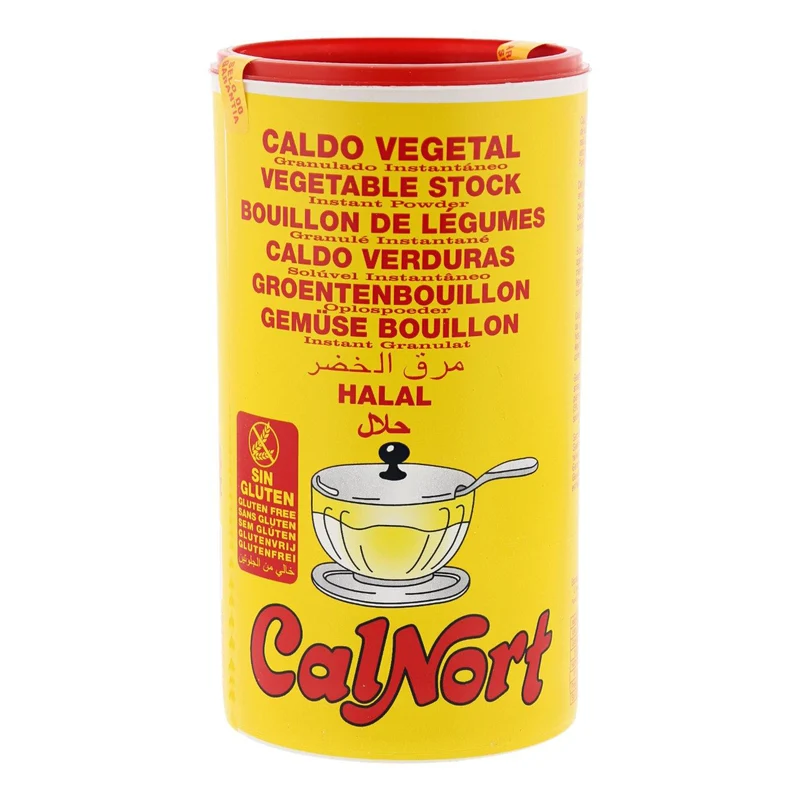 Calnort Vegetable Broth Powder, Gluten-Free