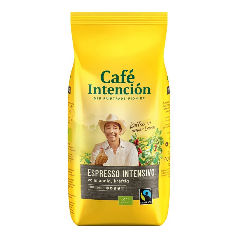 Café Intención Ecológico Espresso Coffee Beans
