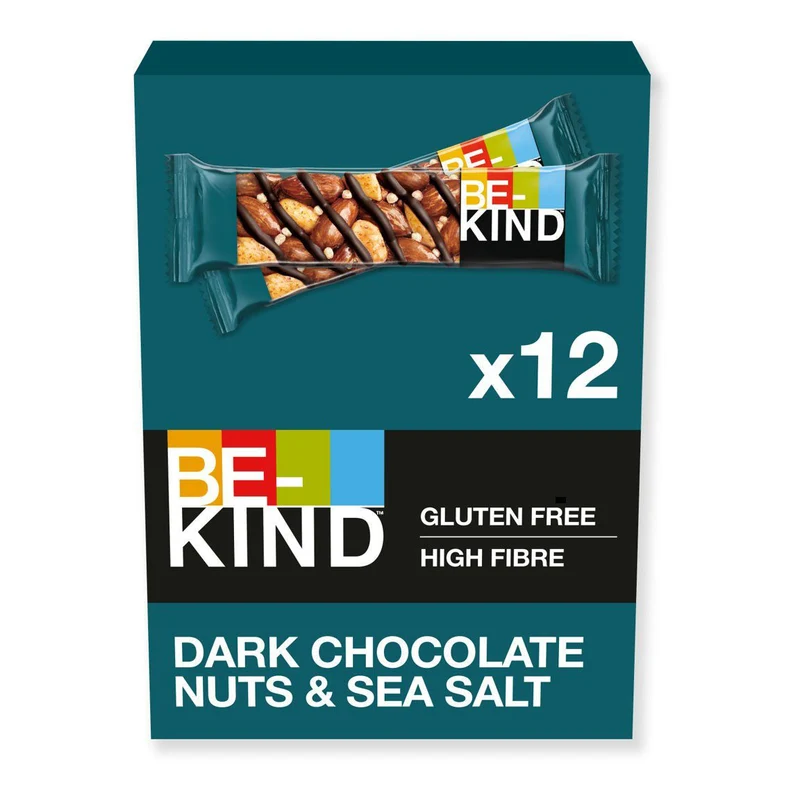 Be-Kind Energy Bar Granola Sea Salt 12x40G