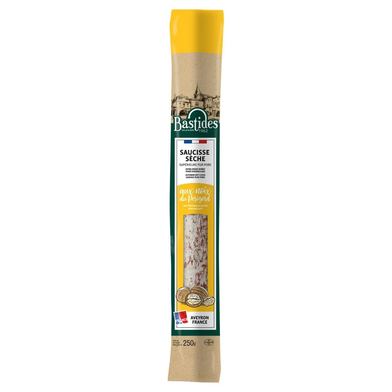 Bastides Extra Dry Sausage with Périgord Walnuts