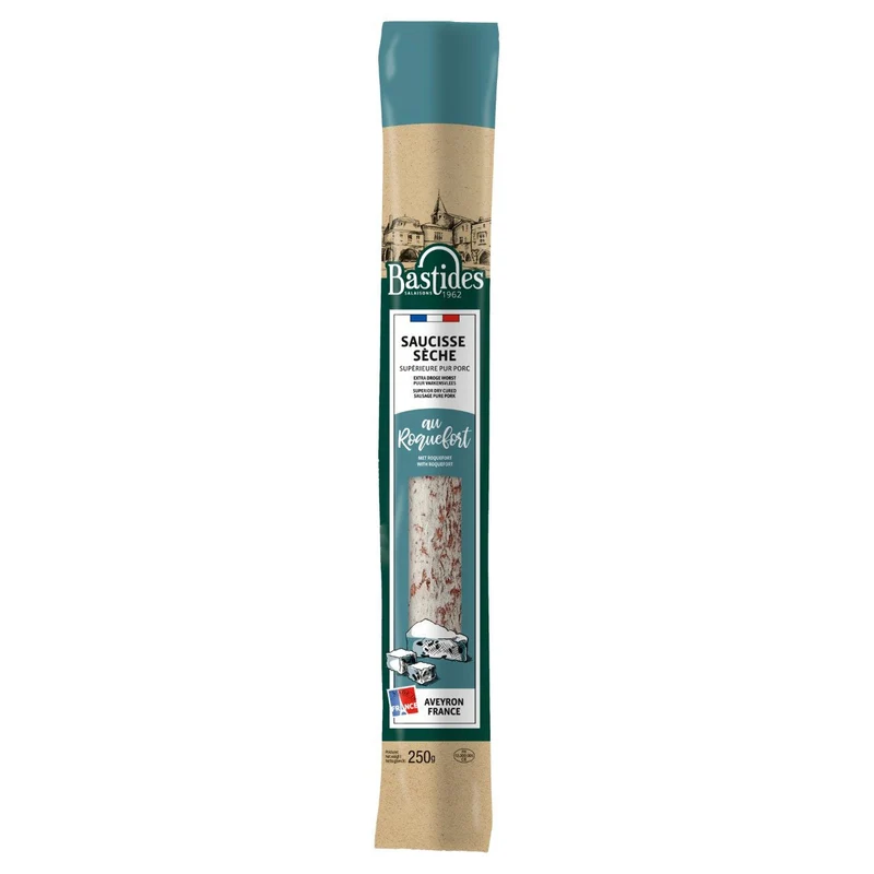 Bastides Extra Dry Sausage with Roquefort