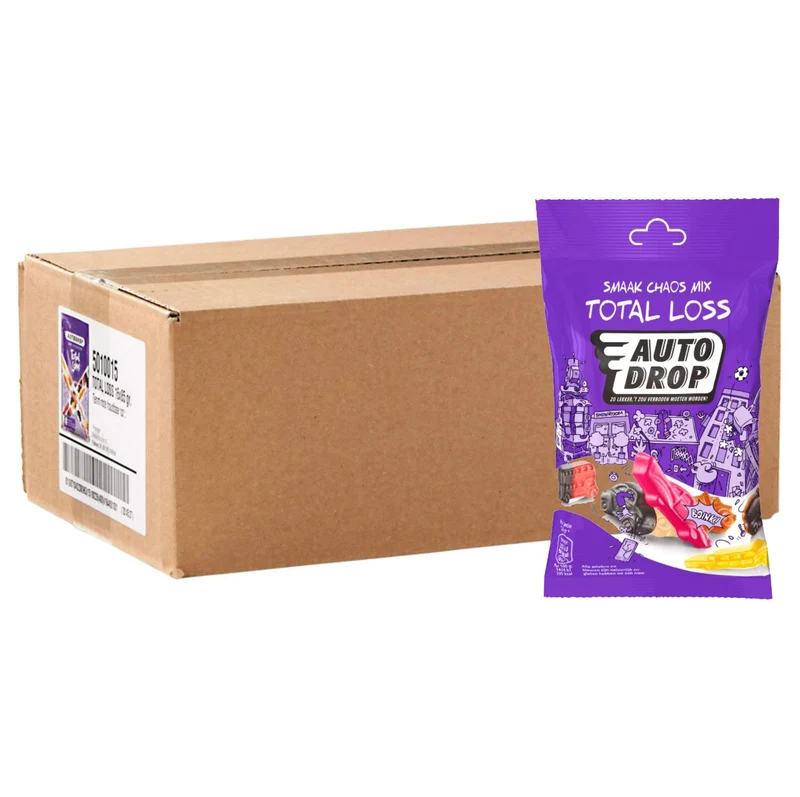 Autodrop Drop And Winegum Snackpack 16x85G