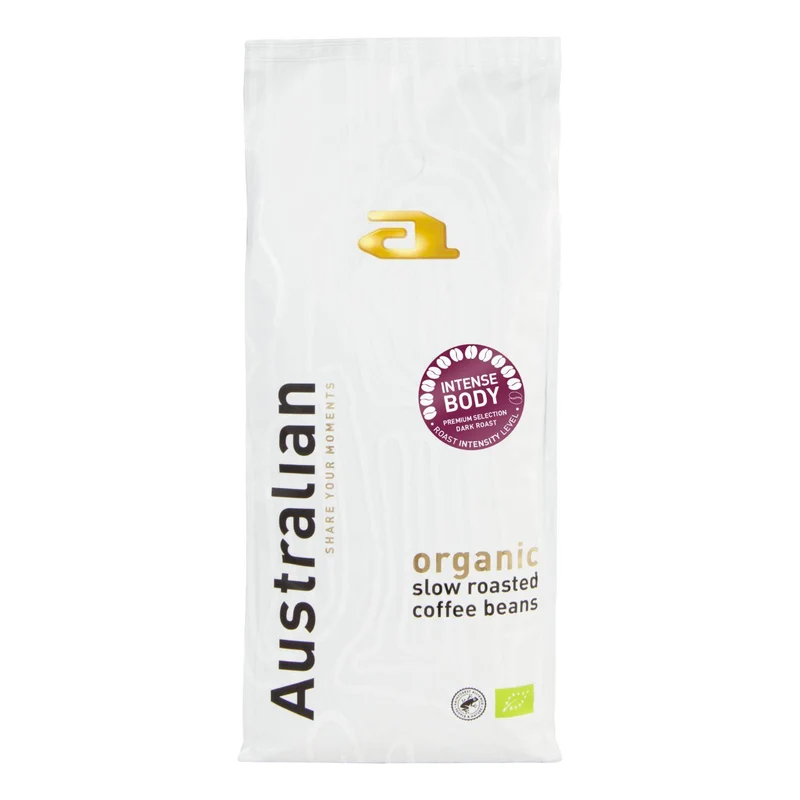 Australian Espresso Bean Slow Roast Intense Body, Utz Organic