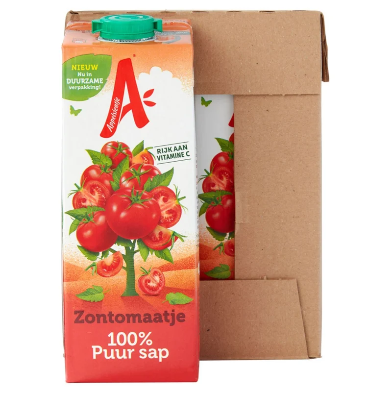 Appelsientje Zon-tomatensap 8x1L