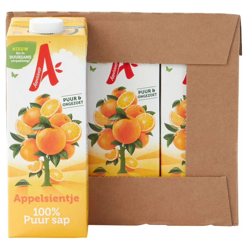 Appelsientje Orange Juice 12x1L