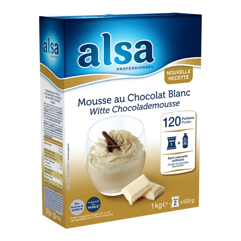 Alsa White Chocolate Mousse