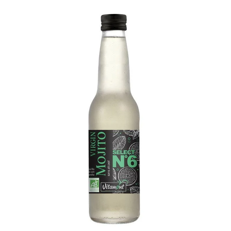 Vitamont Virgin mojito select no.6 frisdrank bio 330ml