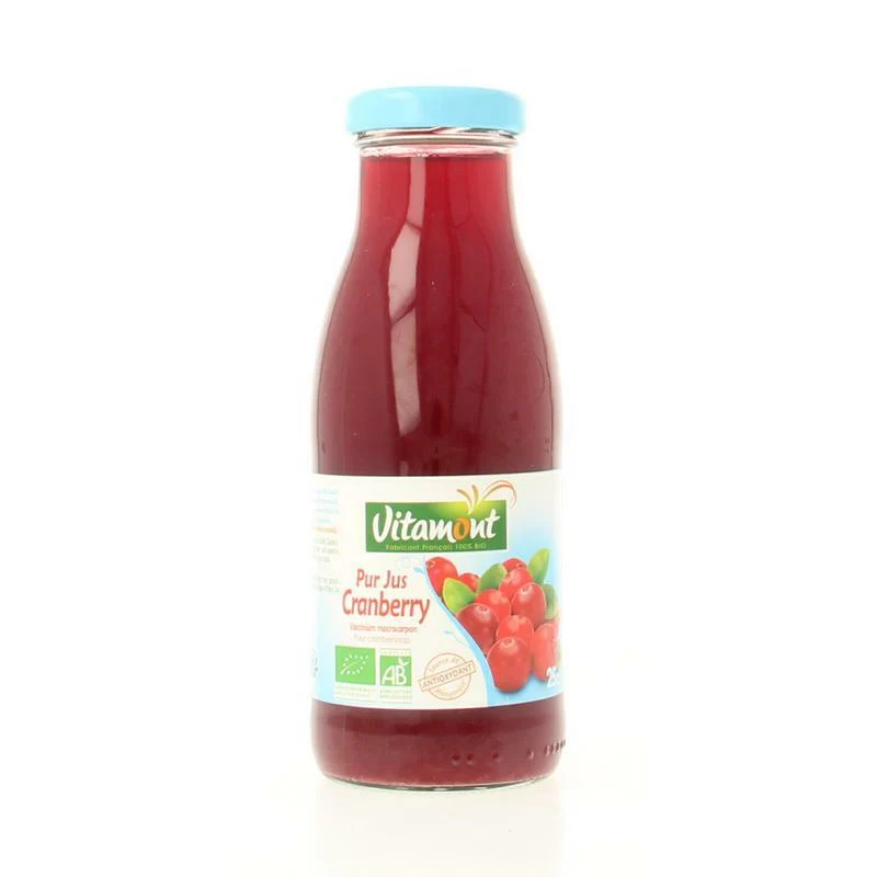 Vitamont Pure cranberry sap mini 250ml
