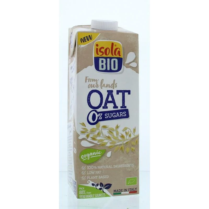 Isola Bio Oat no sugar bio 1ltr