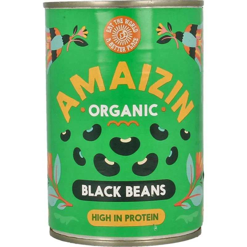 Amaizin Black beans 400g