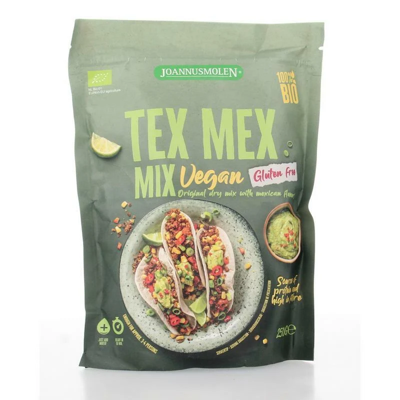 Joannesmolen Tex mex mix organic bio 250g