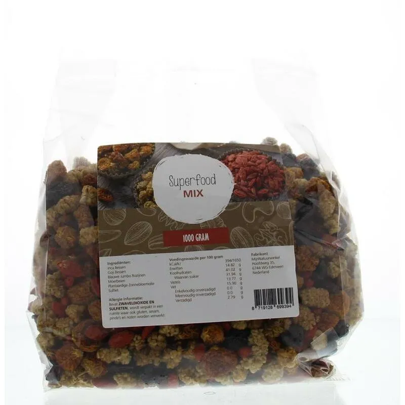Mijnnatuurwinkel Superfood mix 1000g