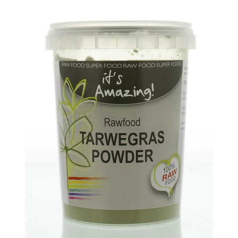 It s Amazing Raw & organic tarwegras poeder bio 125g
