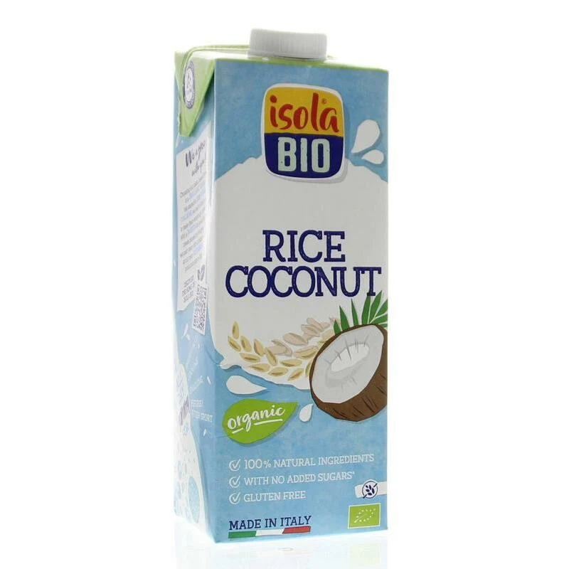 Isola Bio Rijstdrank kokosnoot bio 1ltr