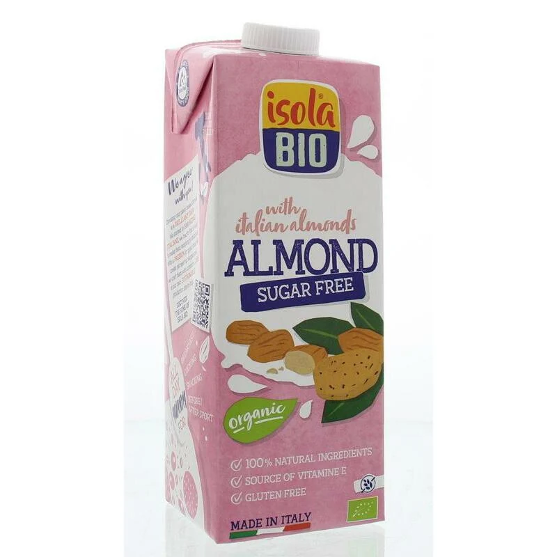 Isola Bio Amandeldrank ongezoet bio 1ltr