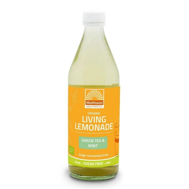 Mattisson Living lemonade green tea mint bio 500ml