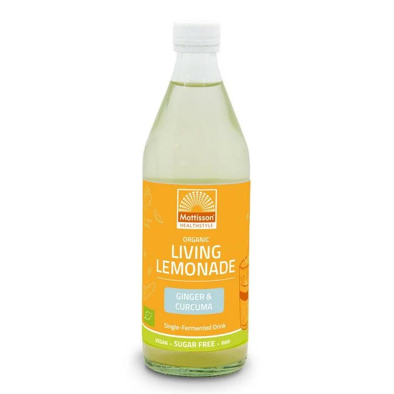 Mattisson Living lemonade ginger & curcuma bio 500ml