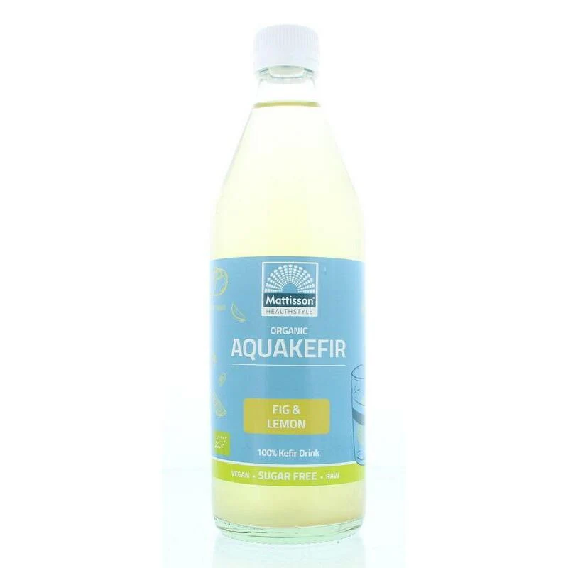 Mattisson Organic aquakefir fig & lemon bio 500ml
