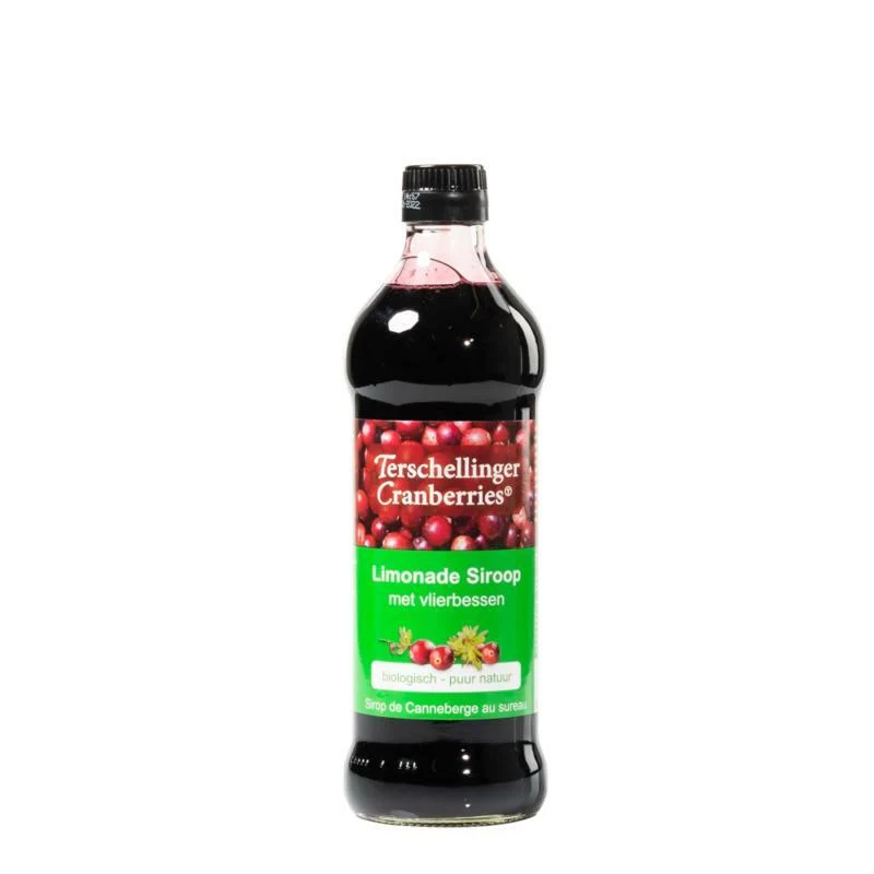 Terschellinger Cranberry-vlierbes siroop bio 500ml