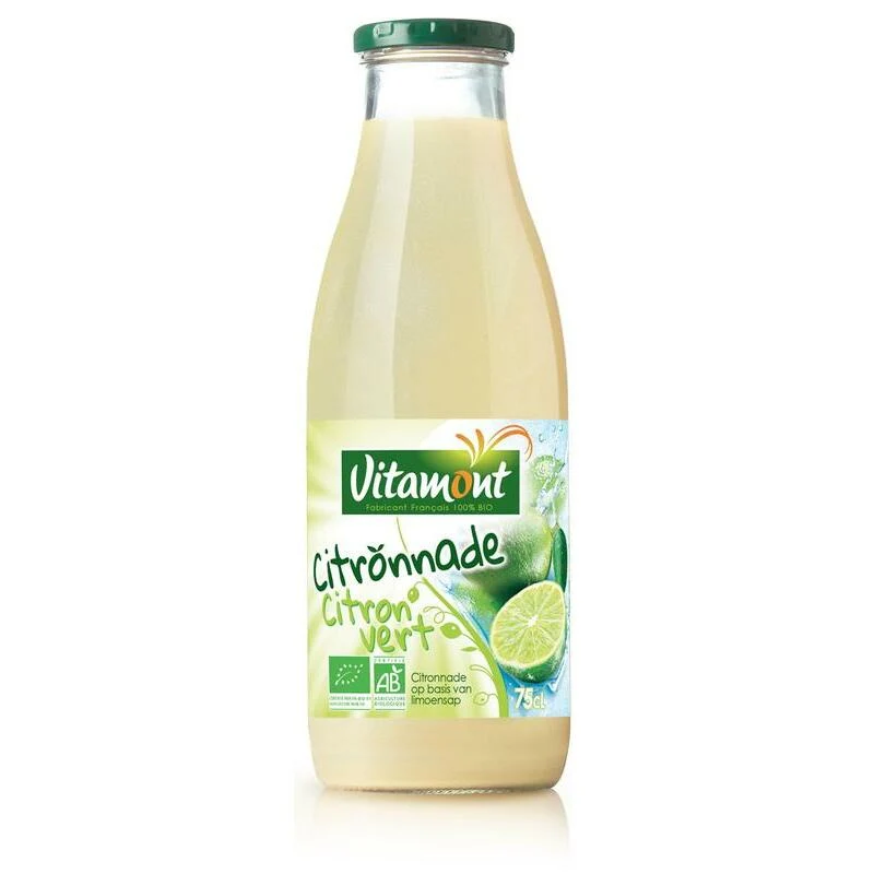 Vitamont Citronnade basis van limoensap bio 750ml
