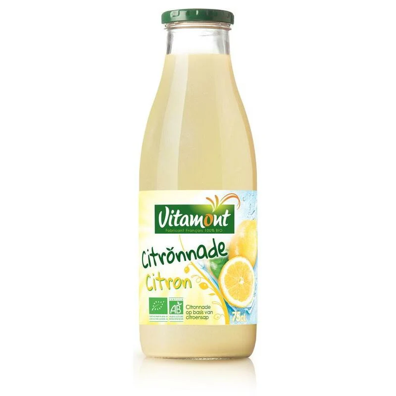 Vitamont Citronnade basis van citroensap bio 750ml