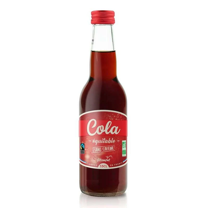Vitamont Organic cola fairtrade bio 330ml