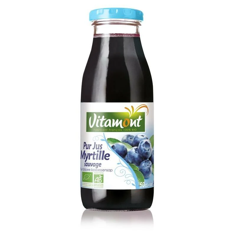 Vitamont Puur blueberry sap bio 500ml