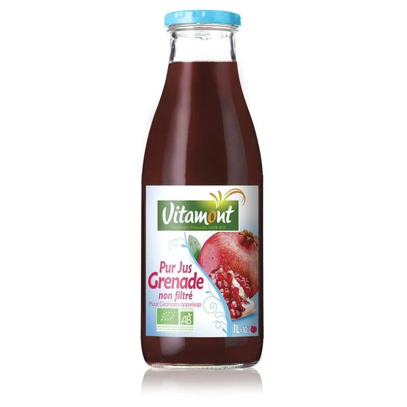 Vitamont Puur granaatappelsap bio 1000ml