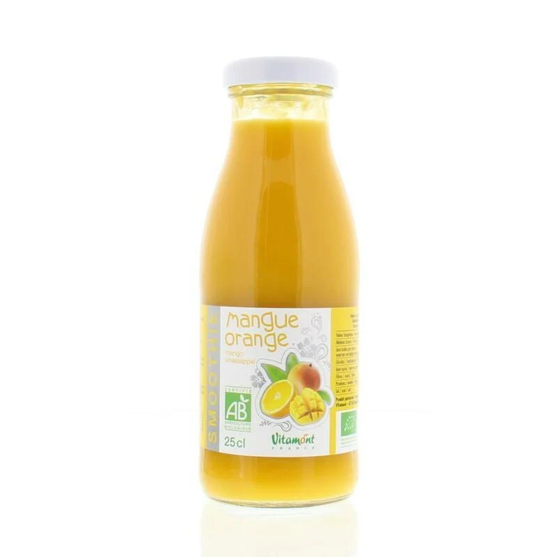 Vitamont Smoothie sinaasappel-mango bio 250ml