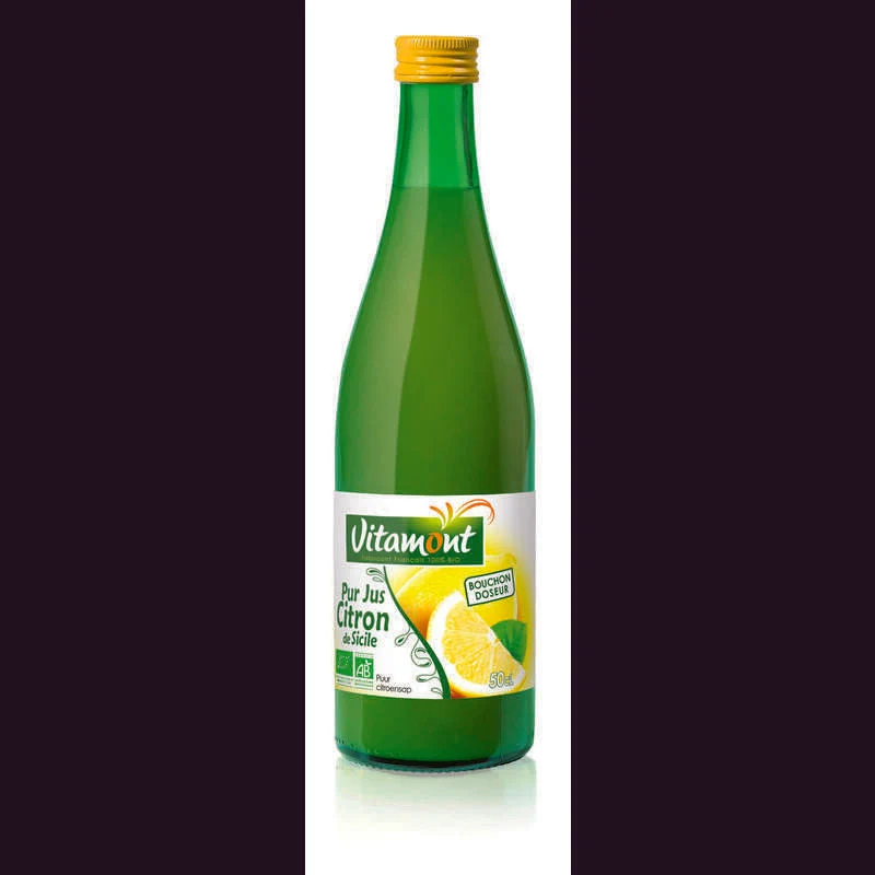 Vitamont Puur citroensap bio 500ml