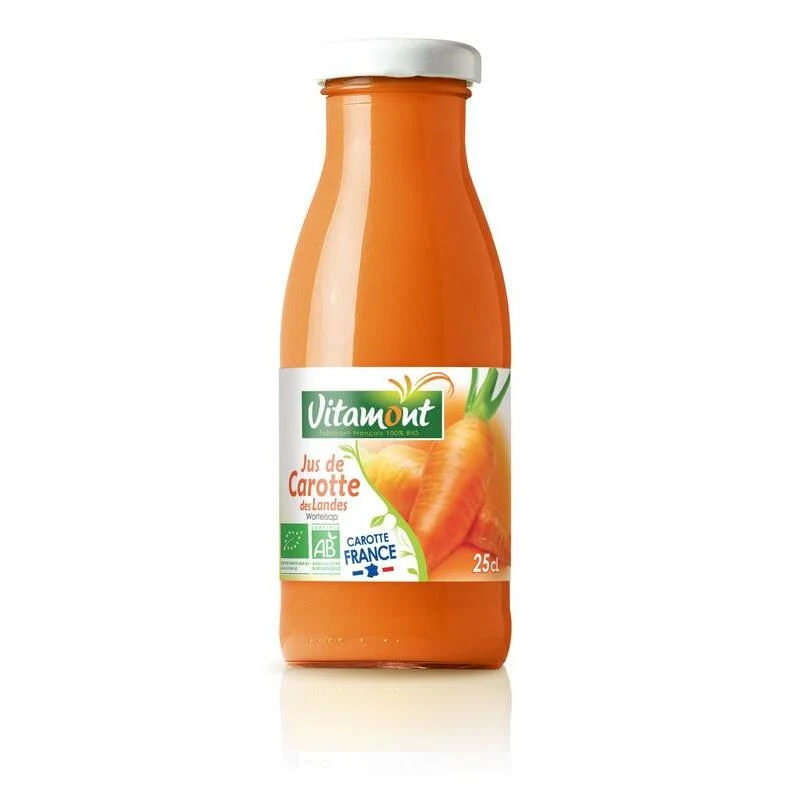 Vitamont Wortelsap mini bio 250ml