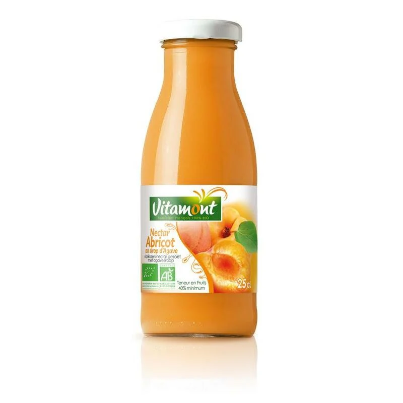 Vitamont Abrikozen netctar mini bio 250ml
